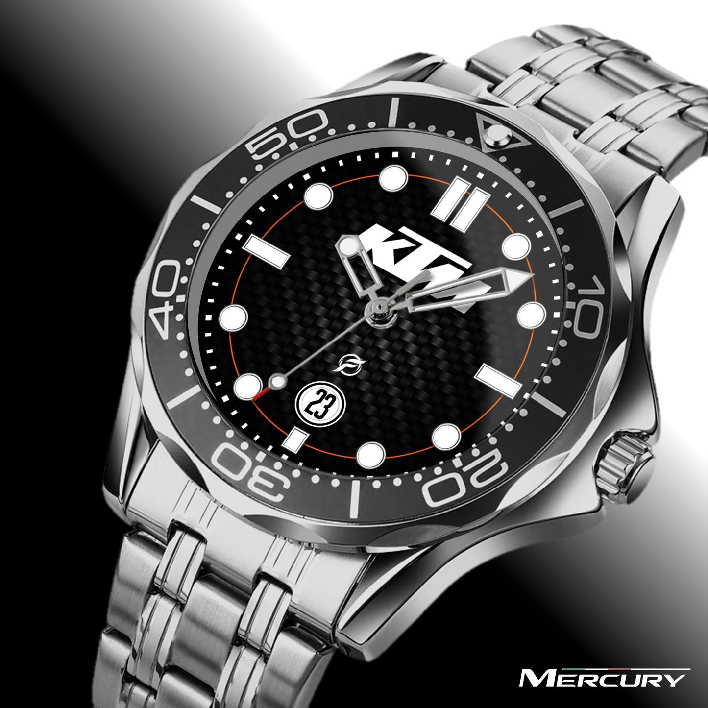 Orologio da polso Carbon Look