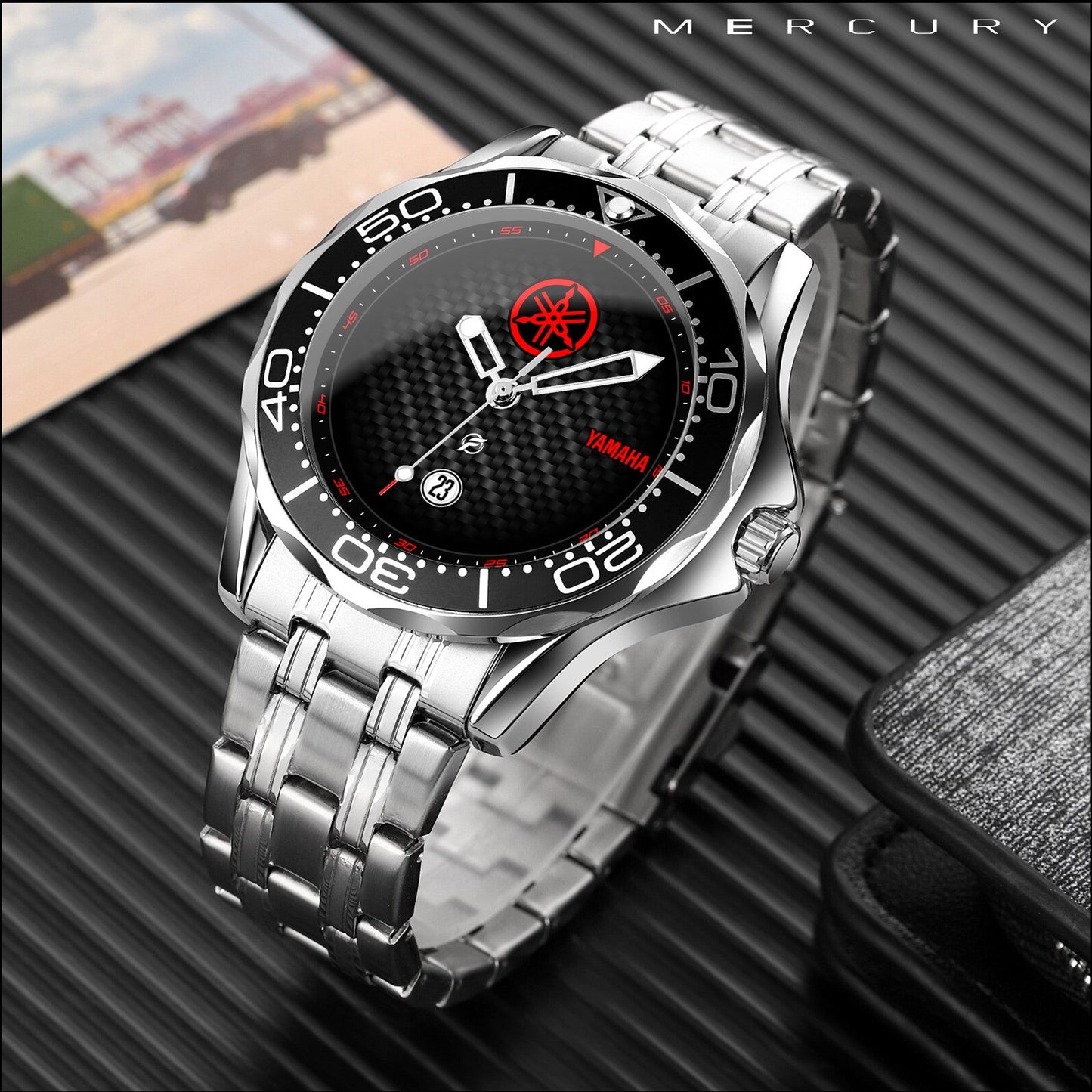 Orologio da polso Carbon Look