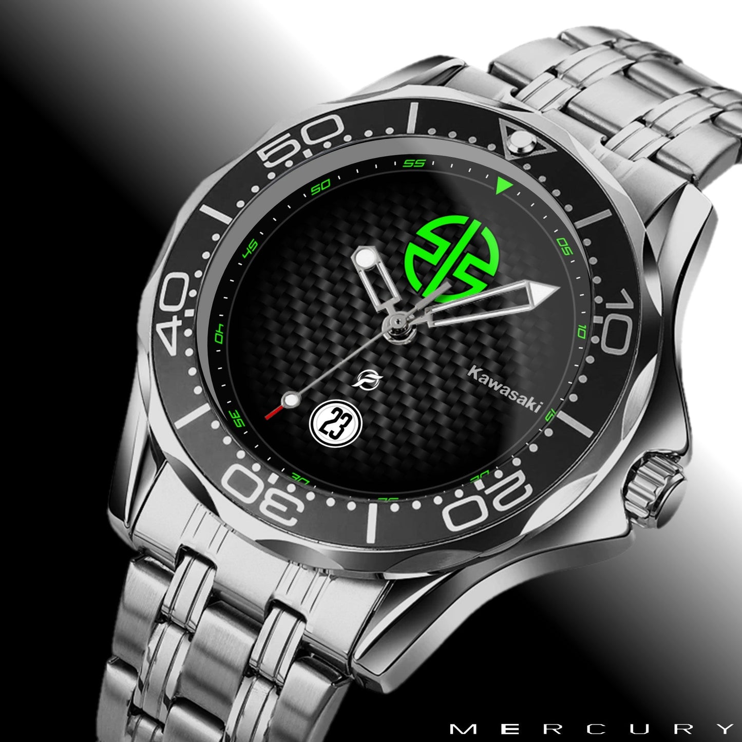 Orologio da polso Carbon Look