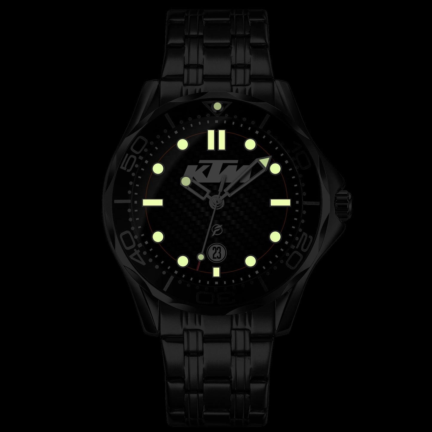 Orologio da polso Carbon Look