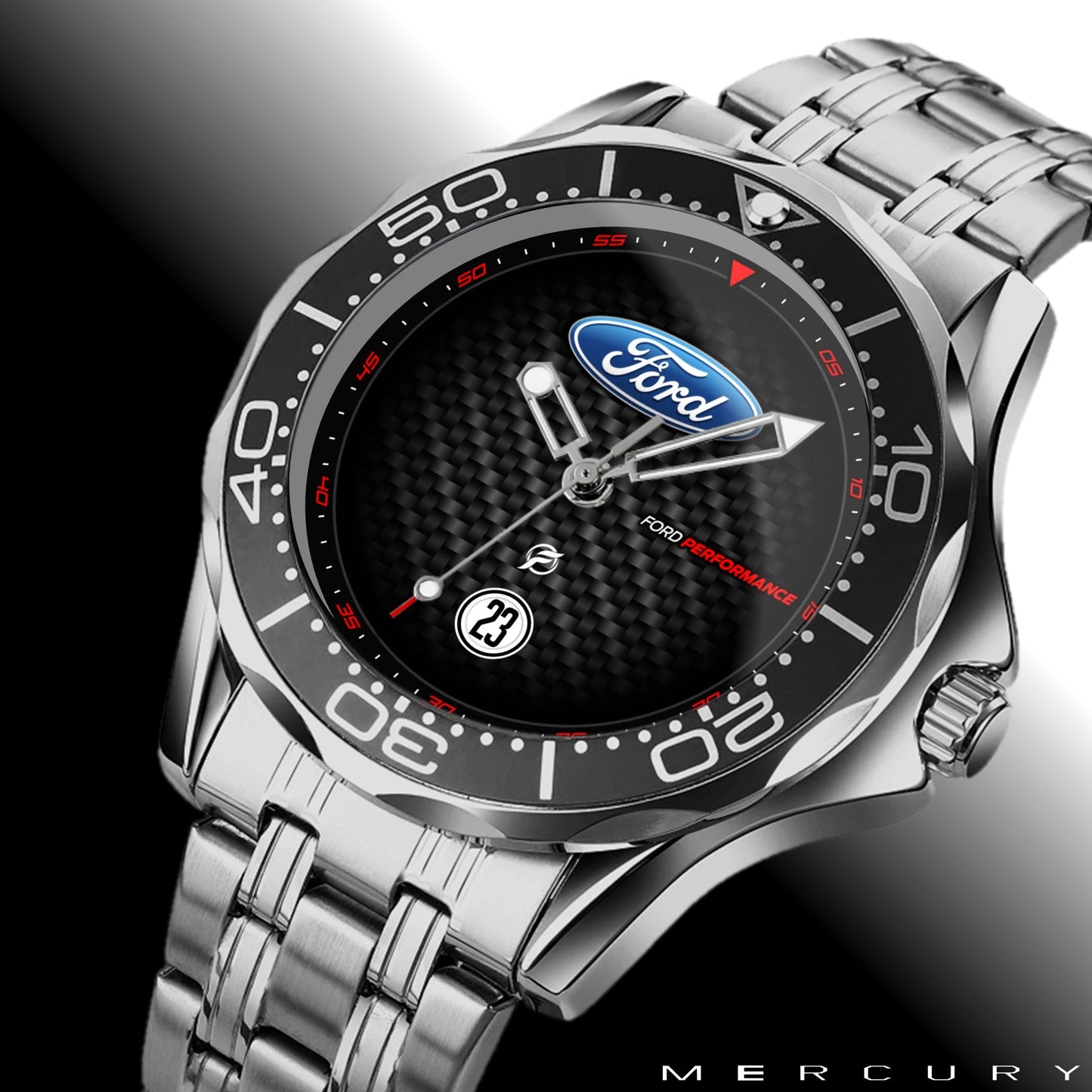 Orologio da polso Carbon Look