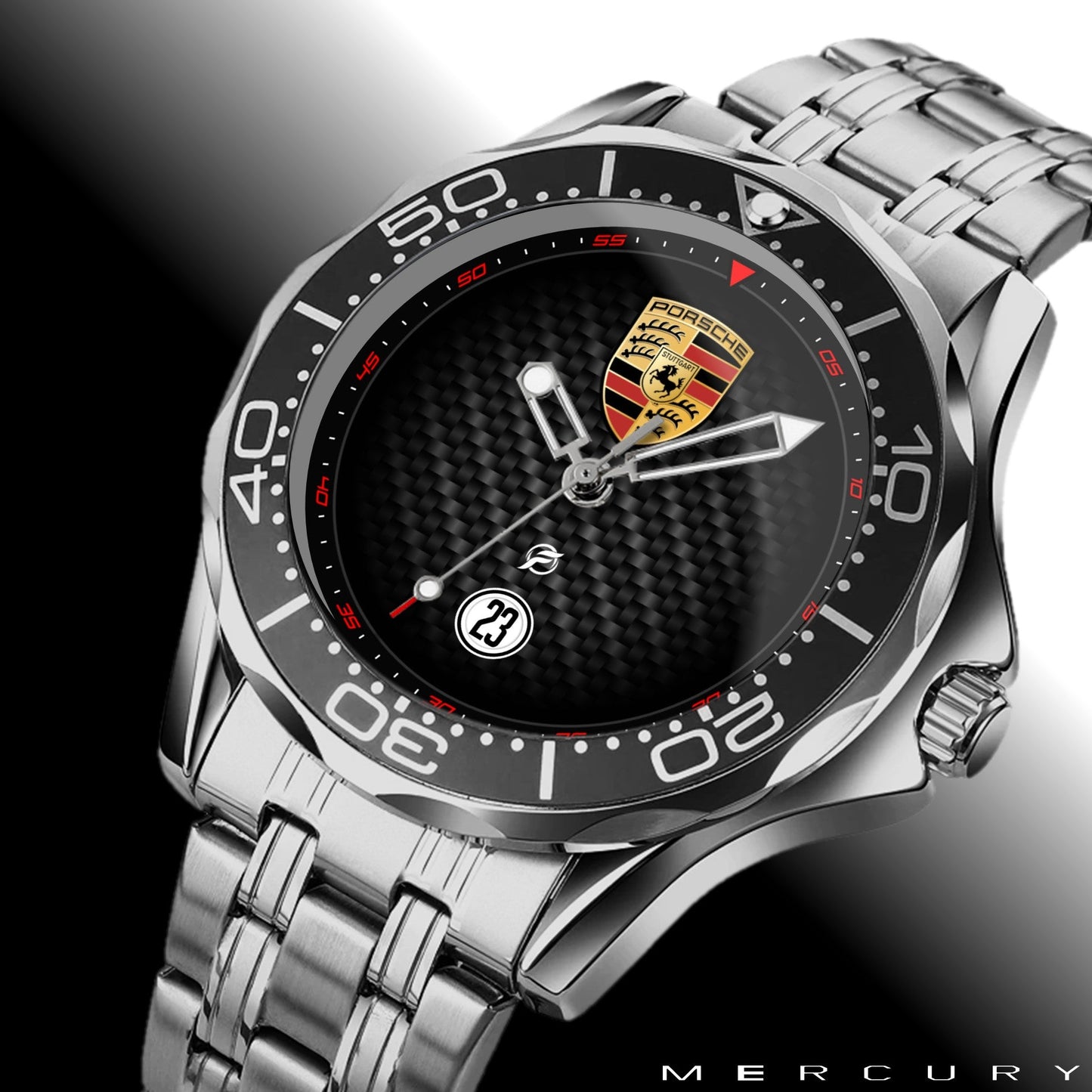 Orologio da polso Carbon Look