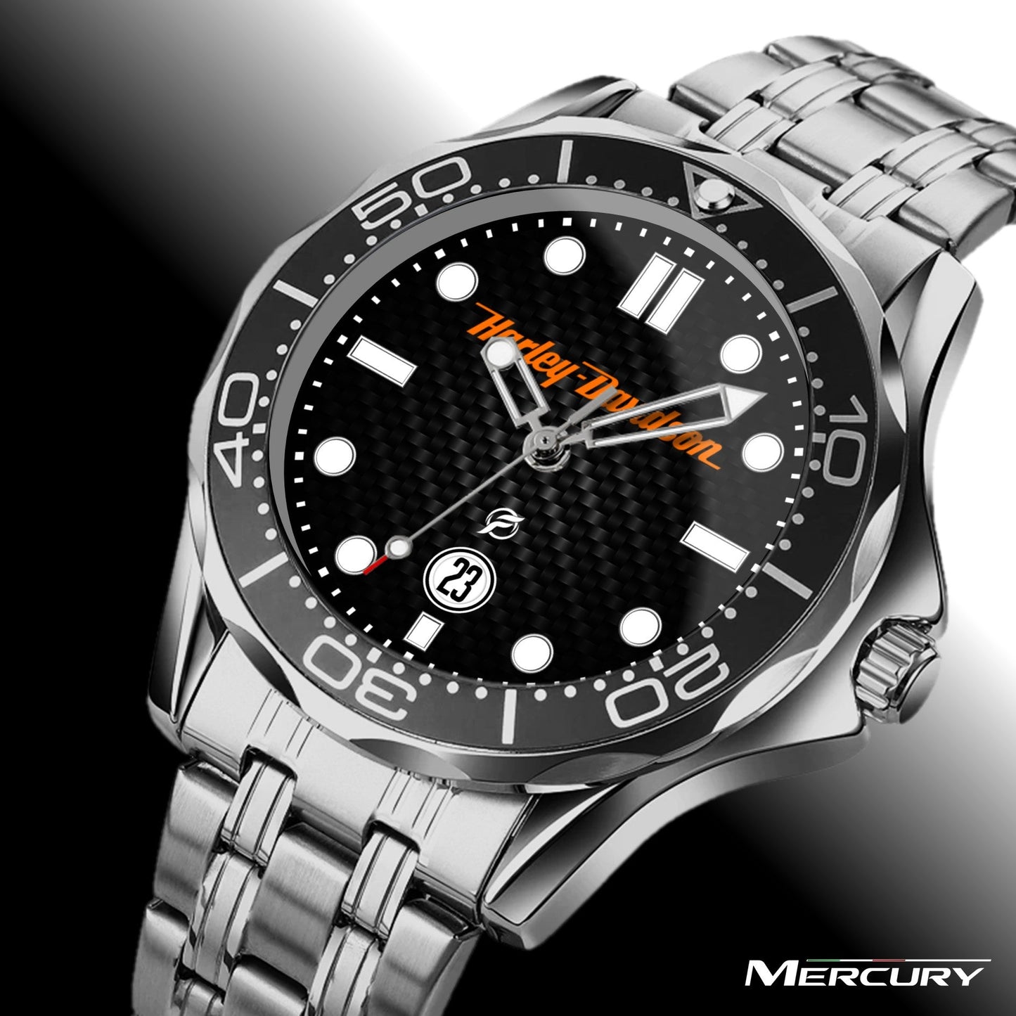 Orologio da polso Carbon Look