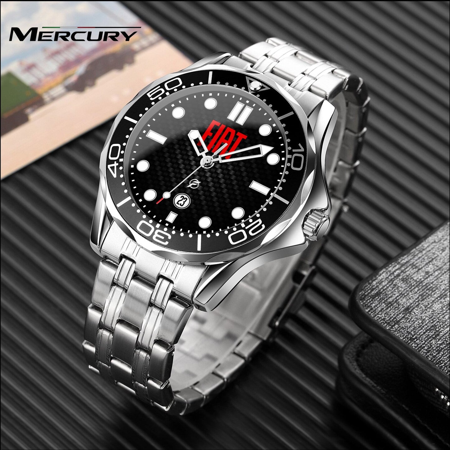 Orologio da polso Carbon Look