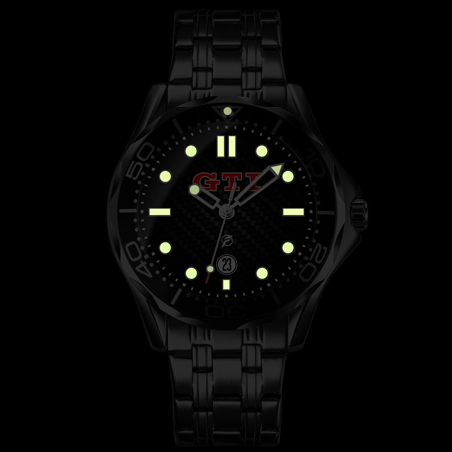 Orologio da polso Carbon Look