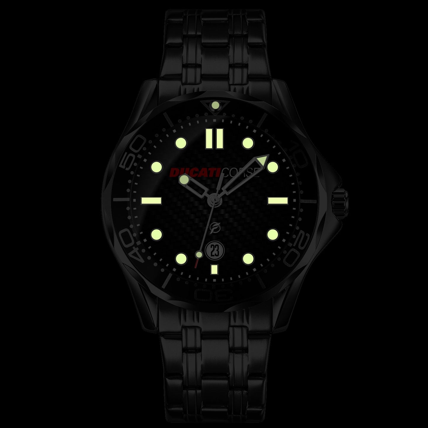 Orologio da polso Carbon Look