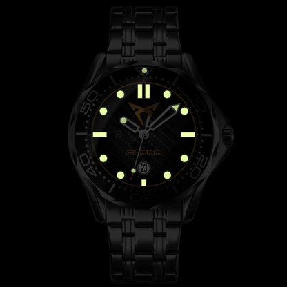 Orologio da polso Carbon Look