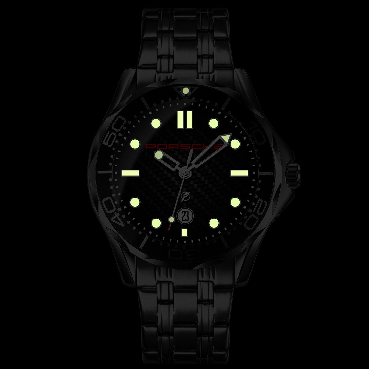 Orologio da polso Carbon Look