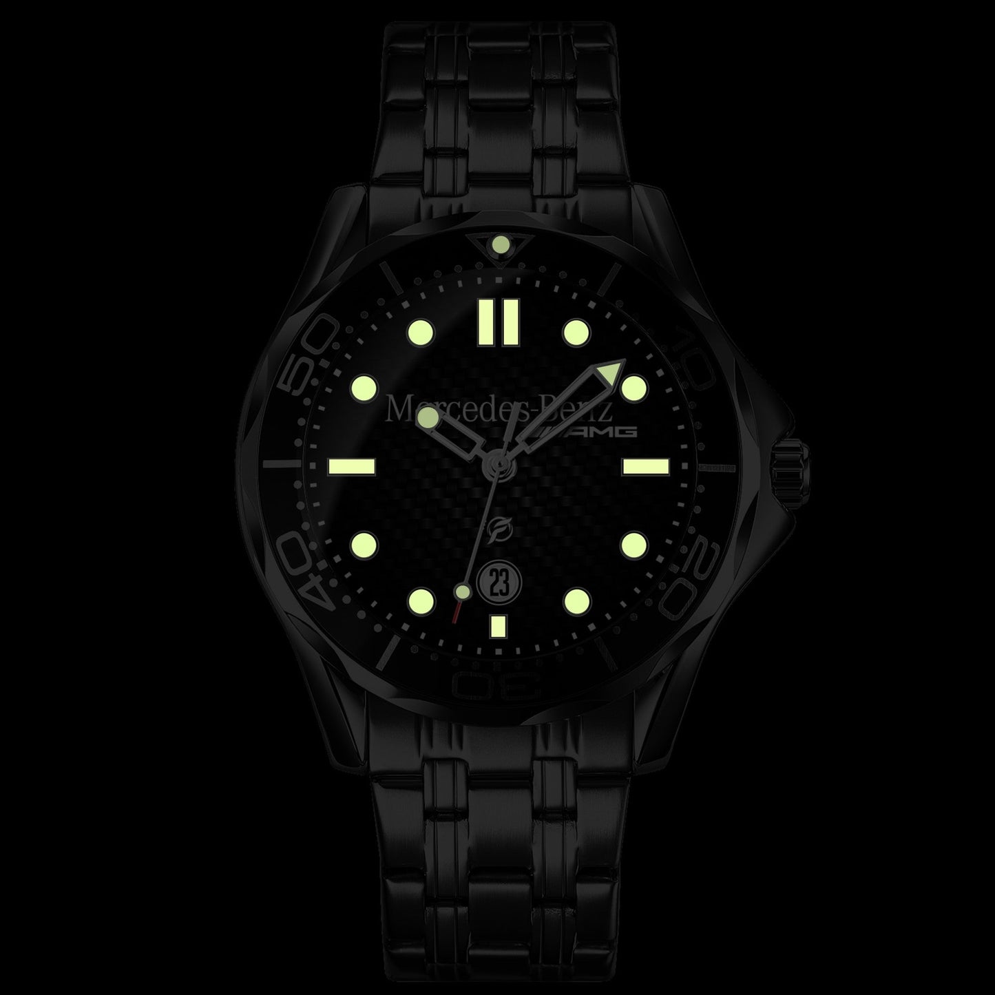 Orologio da polso Carbon Look
