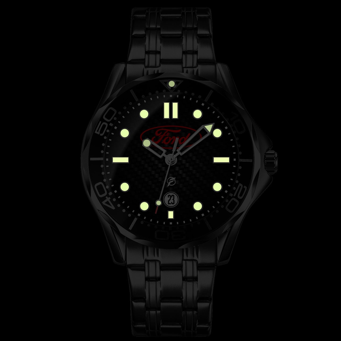 Orologio da polso Carbon Look