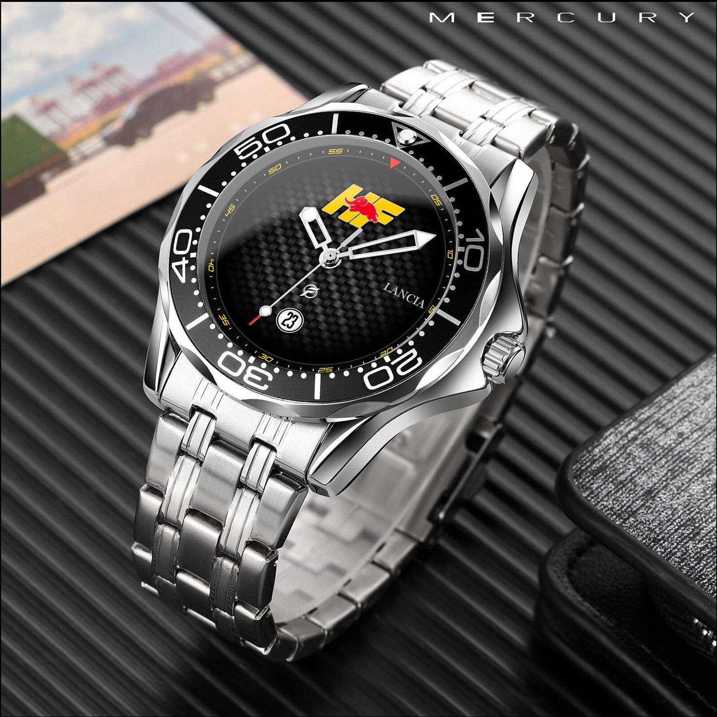 Orologio da polso Carbon Look