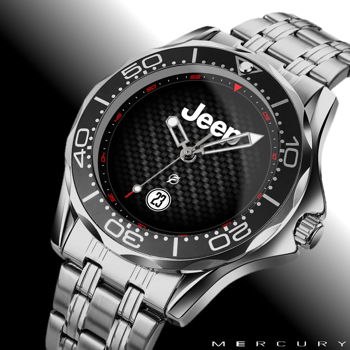 Orologio da polso Carbon Look